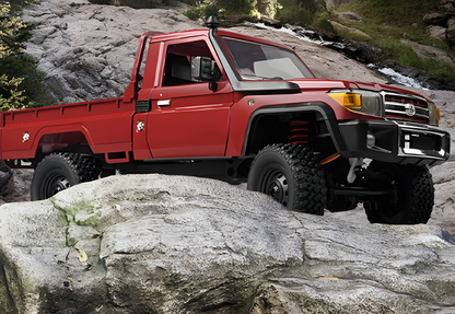 Toyota LC79 2.4G All Terrain RC 4x4 Rock Crawler Pickup - Red Pearl