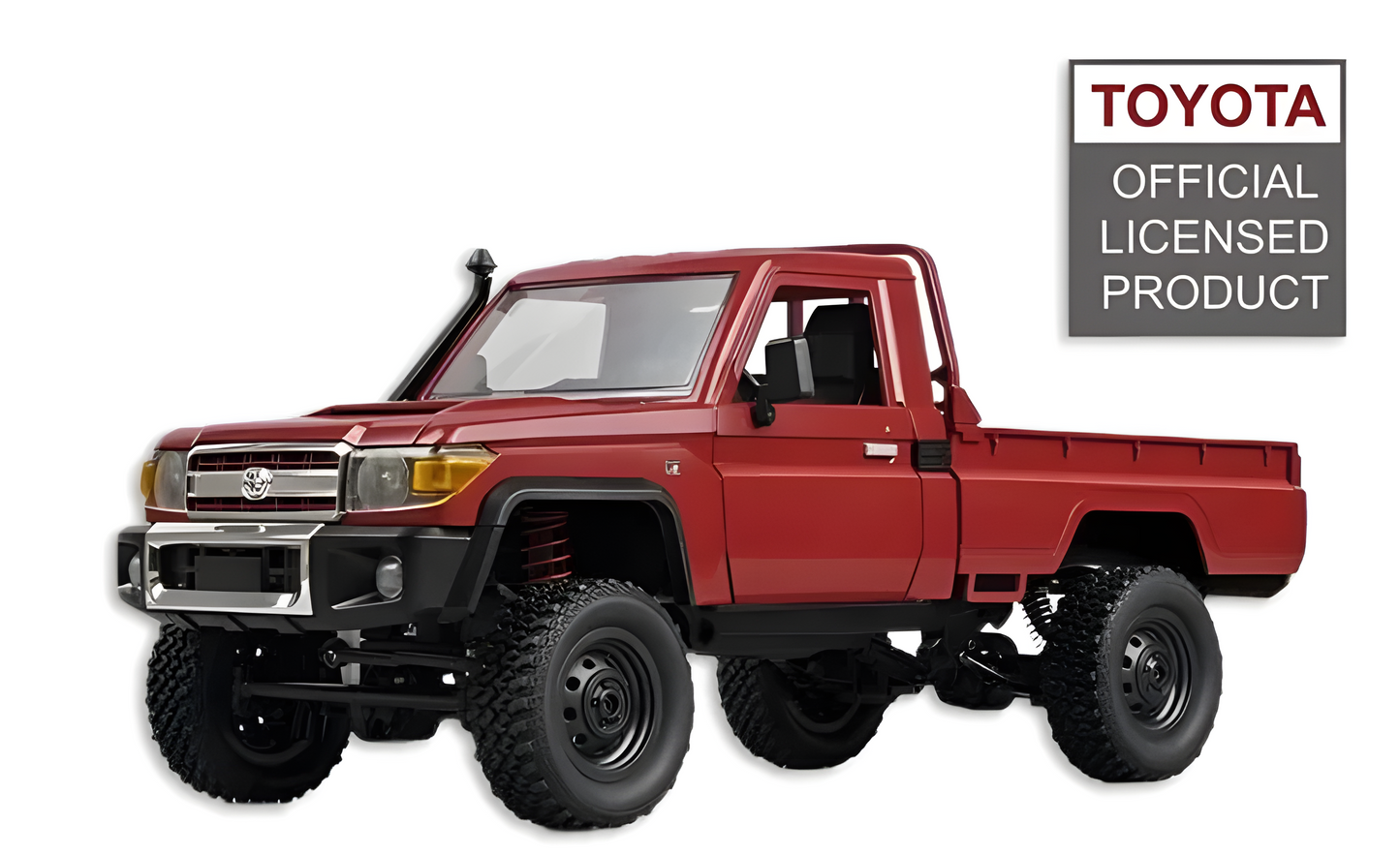 Toyota LC79 2.4G All Terrain RC 4x4 Rock Crawler Pickup - Red Pearl