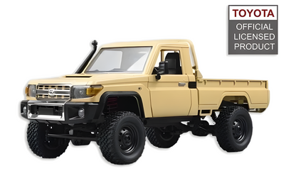 Toyota LC79 2.4G All Terrain RC 4x4 Rock Crawler Pickup - Desert Yellow