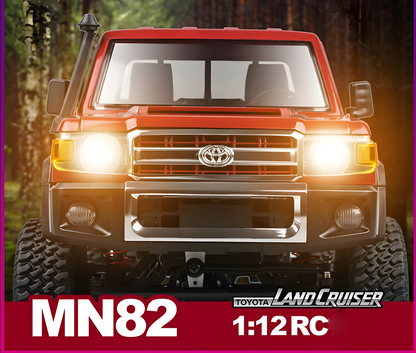 Toyota LC79 2.4G All Terrain RC 4x4 Rock Crawler Pickup - Red Pearl