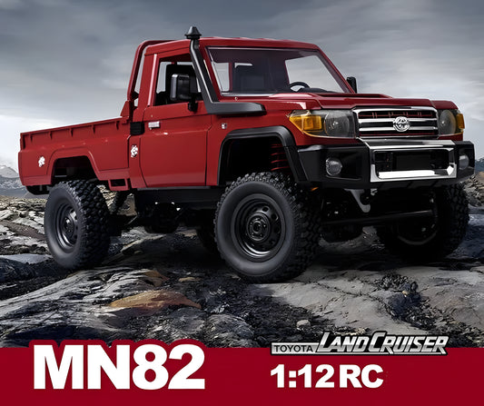 Toyota LC79 2.4G All Terrain RC 4x4 Rock Crawler Pickup - Red Pearl